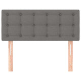 Vidaxl hoofdbord 80x5x78 88 cm stof donkergrijs