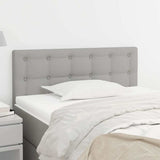 Vidaxl hoofdbord 90x5x78 88 cm stof lichtgrijs