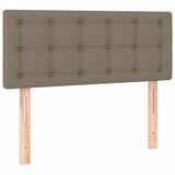 Vidaxl hoofdbord 90x5x78 88 cm stof taupe