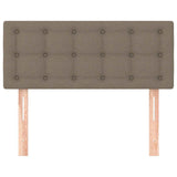 Vidaxl hoofdbord 100x5x78 88 cm stof taupe