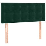 Vidaxl hoofdbord 100x5x78 88 cm fluweel donkergroen