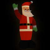Vidaxl Santa avec éclairage LED gonflable 370 cm