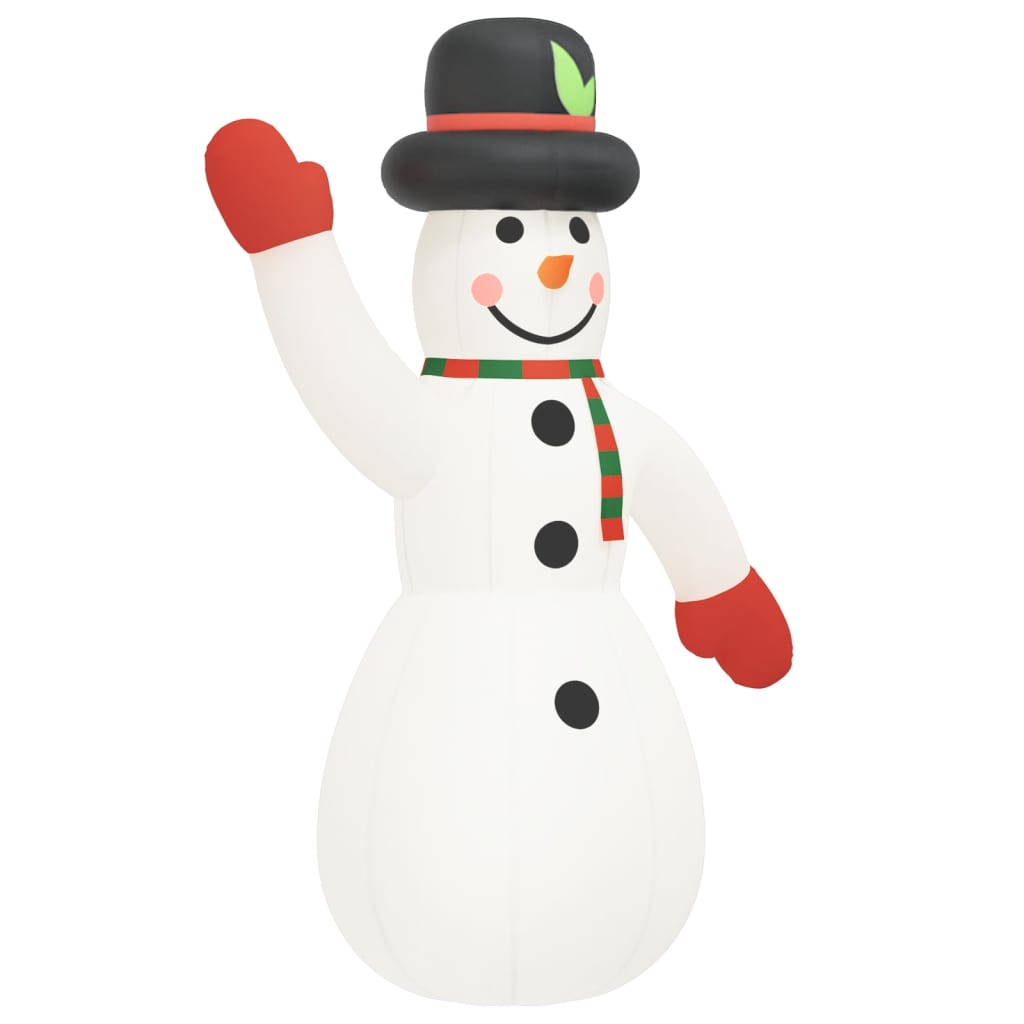 Vidaxl Snowman gonflable avec des LED 805 cm