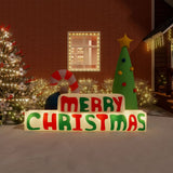 Vidaxl Decoration Buon Natale con LED gonfiabili 197 cm