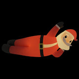 Vidaxl Santa allongé avec des LED gonflables 160 cm