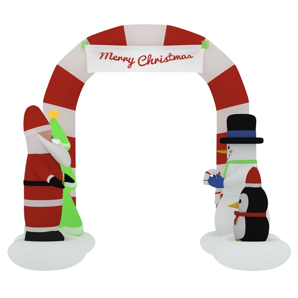 Vidaxl Christmas Arch gonflable avec les LED 260 cm