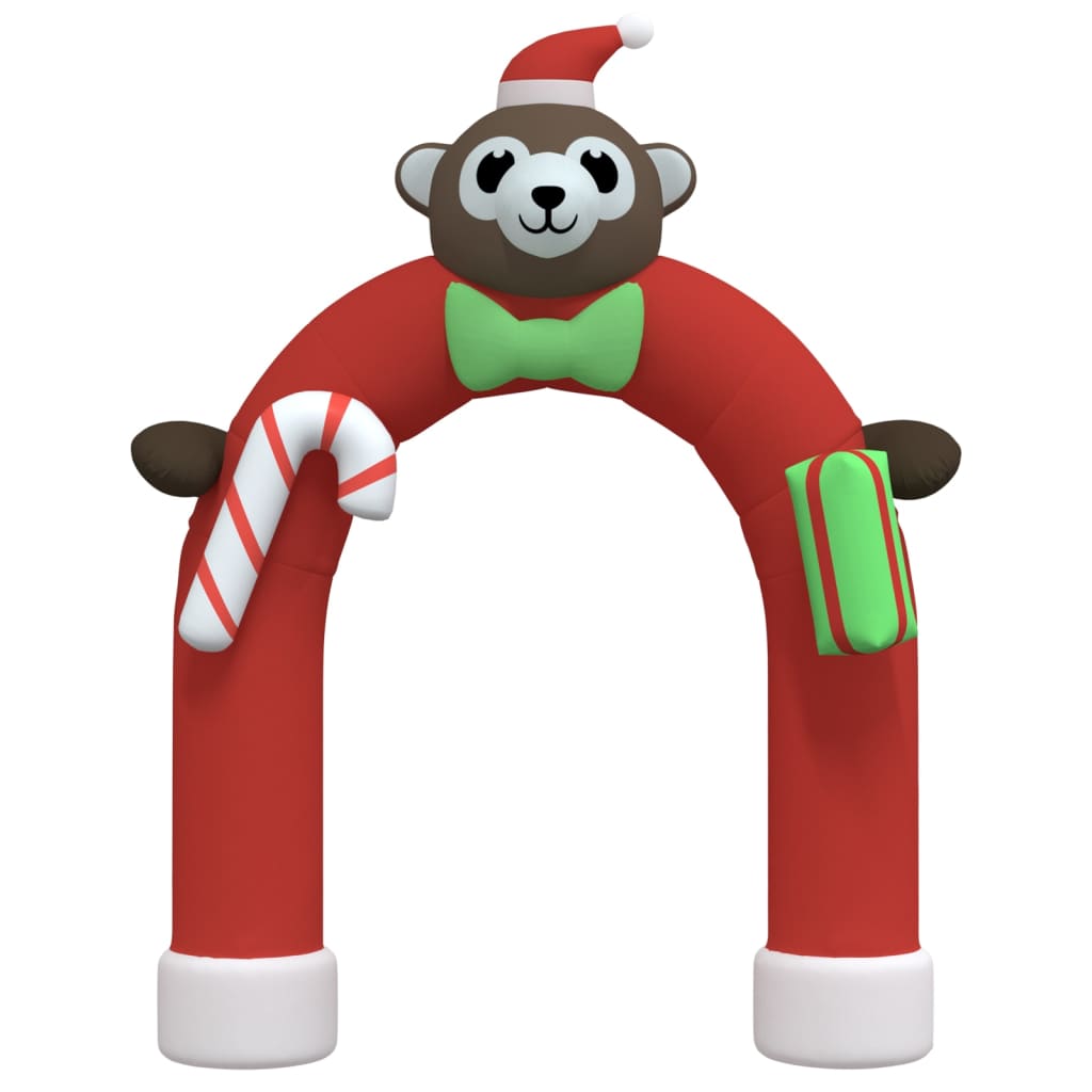 Vidaxl Christmas arch inflatable with LEDs 380 cm