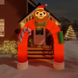 Vidaxl Christmas Arch gonflable avec les LED 380 cm