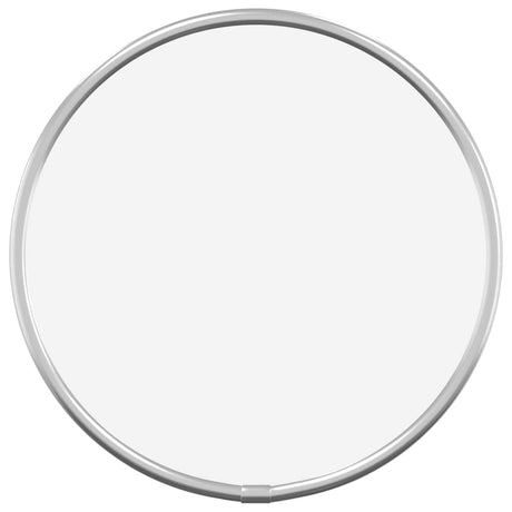 Miroir mural vidaxl autour de Ø20 cm en argent couleur