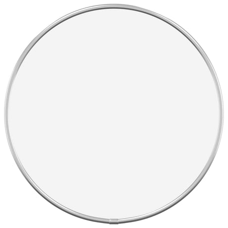 Miroir mural vidaxl autour de Ø30 cm en argent couleur