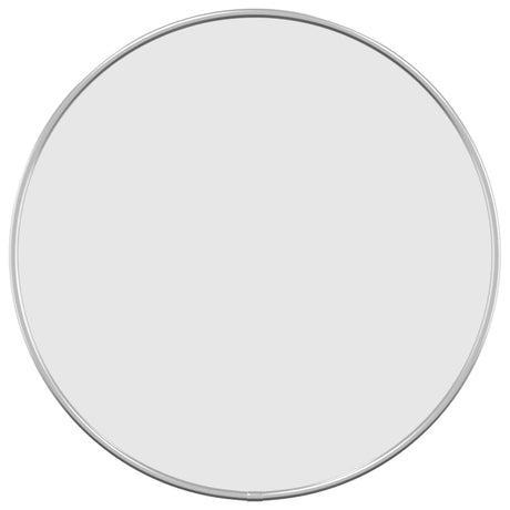 Miroir mural vidaxl rond Ø40 cm en argent couleur
