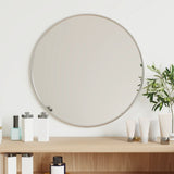 Vidaxl Mirror de pared redondo Ø40 cm de color plateado