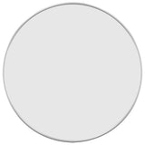 Miroir mural vidaxl rond Ø50 cm en argent couleur