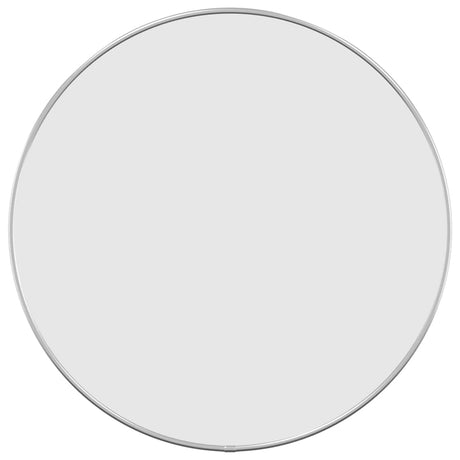 Miroir mural vidaxl rond Ø50 cm en argent couleur