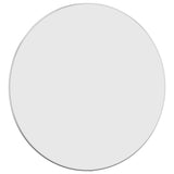 Miroir mural vidaxl rond Ø60 cm en argent couleur