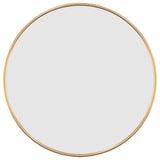 Miroir mural vidaxl rond Ø40 cm or couleur or