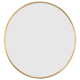 Miroir mural vidaxl rond Ø40 cm or couleur or