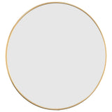 Miroir mural vidaxl autour de Ø50 cm de couleur or