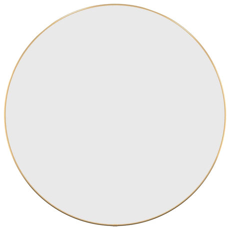 Miroir mural vidaxl rond Ø60 cm or couleur or