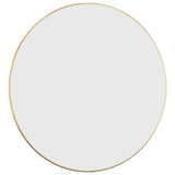 Miroir mural vidaxl rond Ø60 cm or couleur or