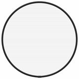 Miroir mural vidaxl rond Ø30 cm noir