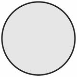 Miroir mural vidaxl rond Ø40 cm noir
