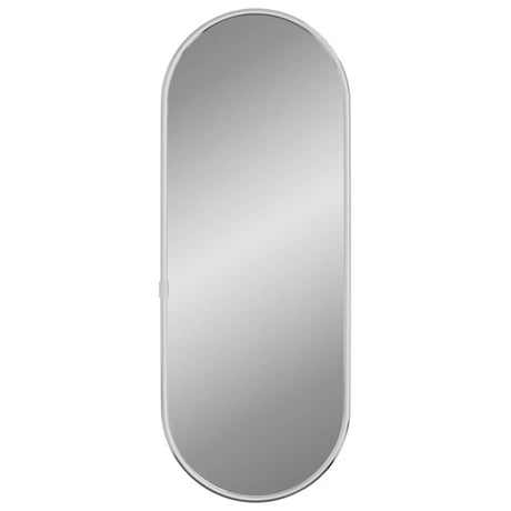 Vidaxx miroir mural 40x15 cm ovale argenté
