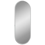 Vidaxx miroir mural 40x15 cm ovale argenté