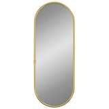 Vidaxx miroir mural 40x15 cm ovale doré
