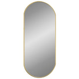 Vidaxx miroir mural 70x30 cm ovale doré