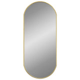 Vidaxx miroir mural 70x30 cm ovale doré