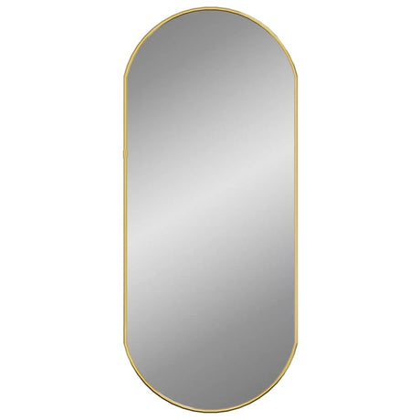 Vidaxx miroir mural 70x30 cm ovale doré