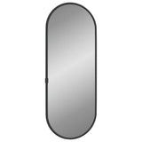 Vidaxx miroir mural 40x15 cm ovale noir