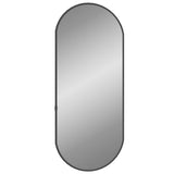 Vidaxl Wall Mirror 60x25 cm owalny czarny