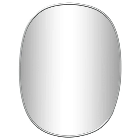 Miroir mural vidaxl 40x30 cm en argent coloré