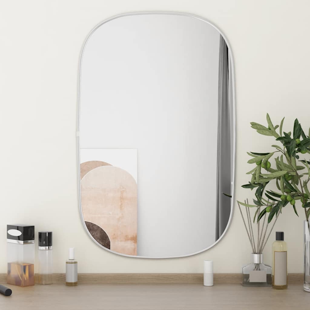 Vidaxl Wall Mirror 70x45 cm srebrny kolor