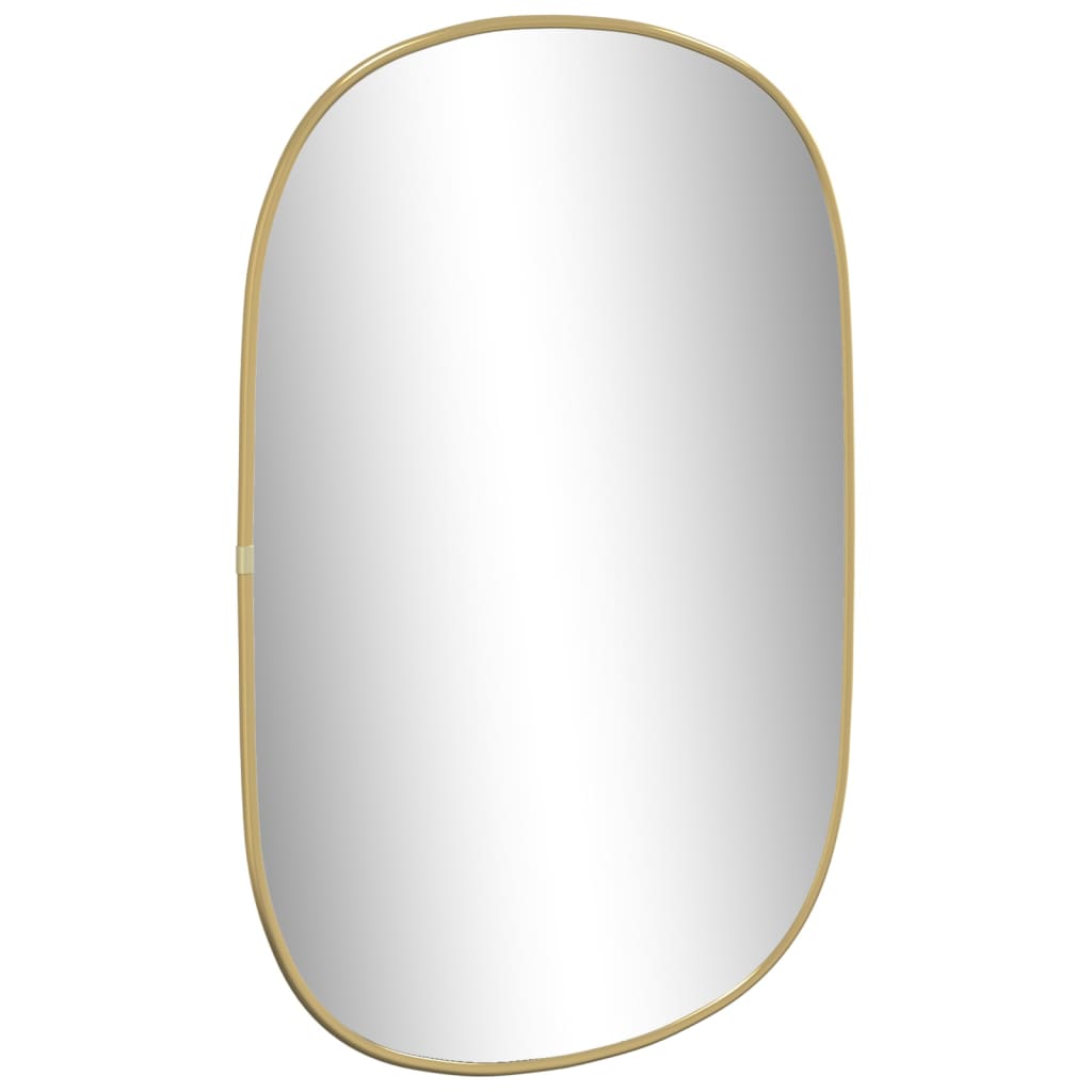 Vidaxl Wall Mirror 60x40 cm zlaté barvy