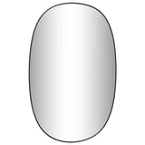 Miroir mural vidaxl 70x45 cm noir