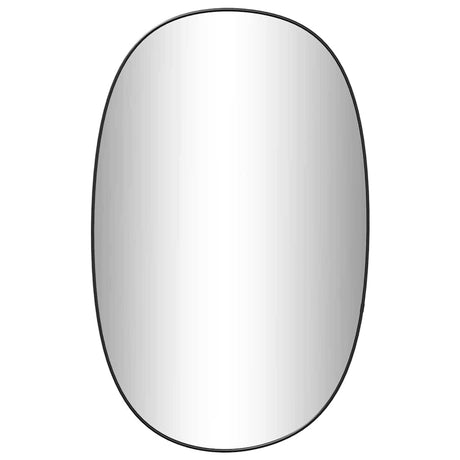 Miroir mural vidaxl 70x45 cm noir