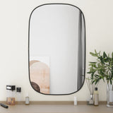 Vidaxl Wall mirror 80x50 cm Black