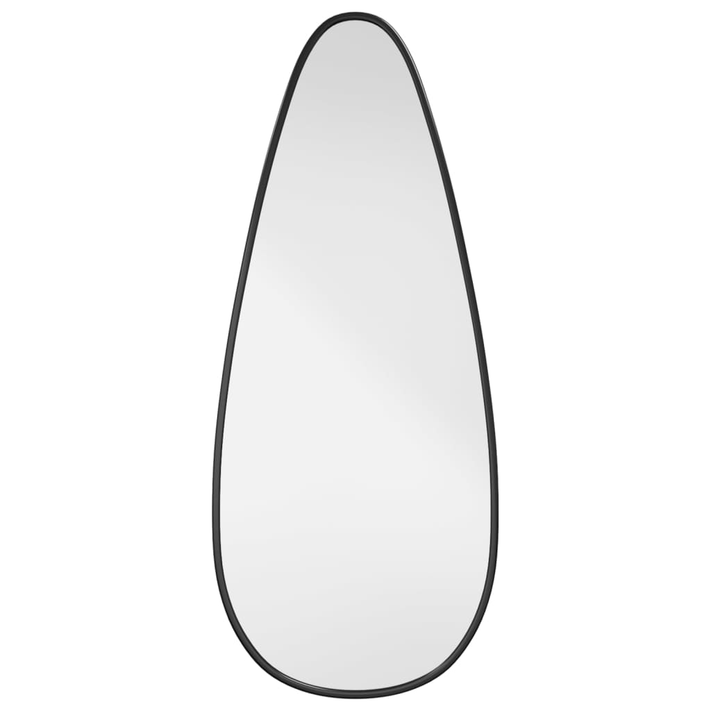 Vidaxl Wall Mirror 60x25 cm czarny