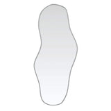Miroir mural Vidaxx 80x35 cm argenté