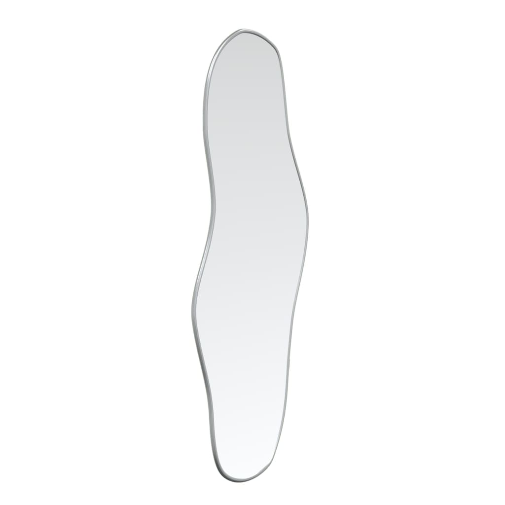 Vidaxl Wall Mirror 80x35 cm srebrny kolor