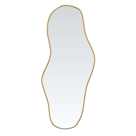 Miroir mural Vidaxx 60x25 cm doré