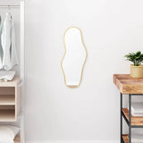 Miroir mural Vidaxx 60x25 cm doré