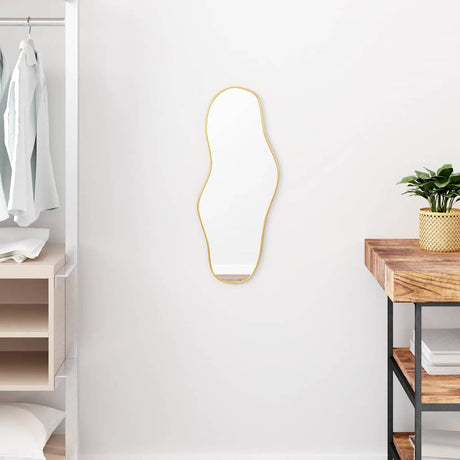 Miroir mural Vidaxx 60x25 cm doré
