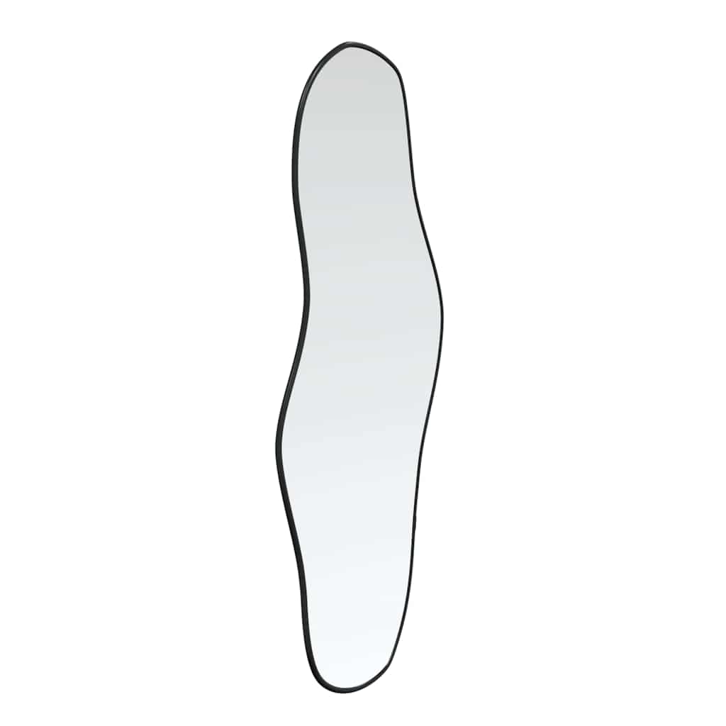 Miroir mural vidaxl 90x40 cm noir