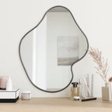 Vidaxl Wall Mirror 60x50 cm czarny