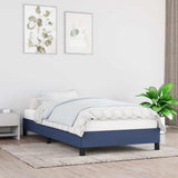 Vidaxl bedframe zonder matras 100x200 cm stof blauw