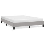 Vidaxl bedframe zonder matras stof lichtgrijs 140x200 cm